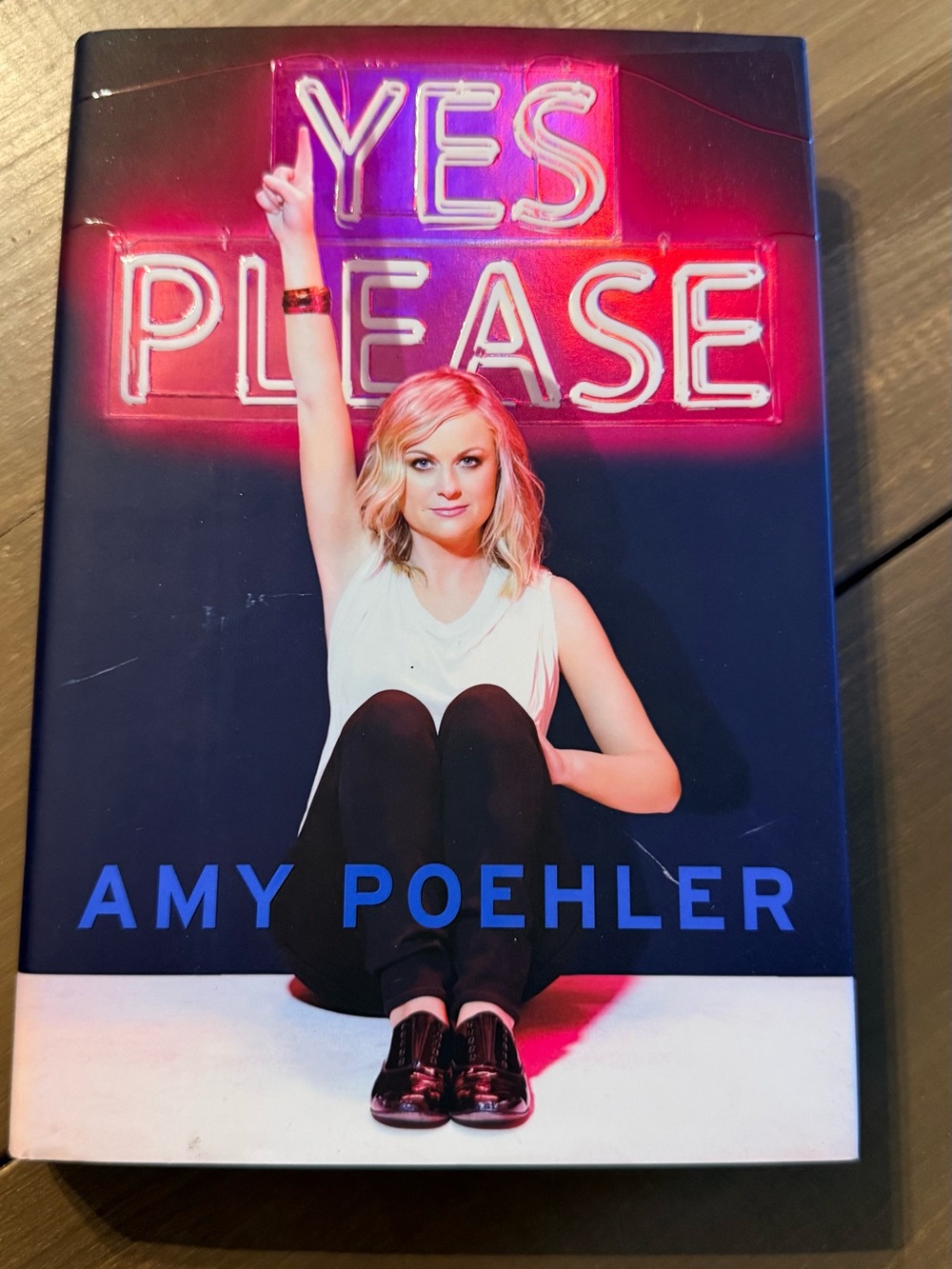 Amy Poehler Yes Please Hardcover Memoir Book First Edition Comedy Autobiography